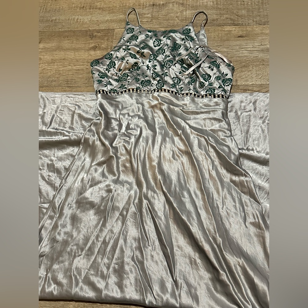 Dyed prom dress